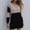 Khaki, variant on Loose Fit Sweater Dress for Women Crew Neck Fall Dresses for Women 2024 Patchwork Fashion Knitted Short Dresses,OverSized Fashion Women Clothing Khaki M