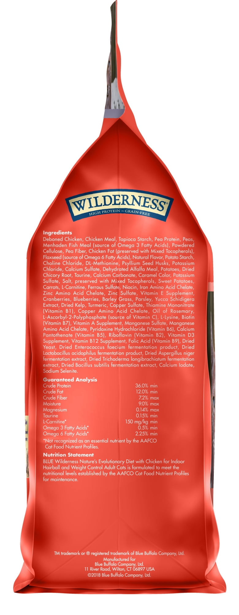 blue wilderness indoor hairball control cat dry food