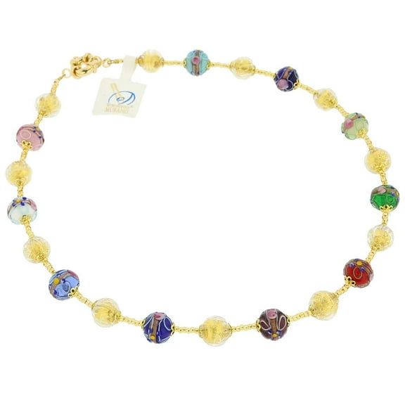 GlassOfVenice Murano Glass Magnifica Necklace - Multicolor