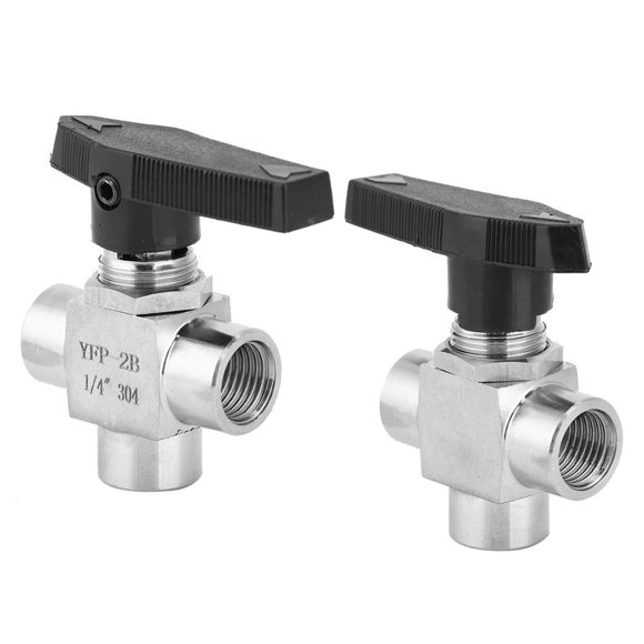 Thread, 3 Way Ball Valve, Waterproof Valve, Presion For Water Pipe Control Water Pipe