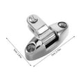 thumbnail image 2 of LITINKIMI Precision Engineered Stainless Steel Marine Boat Hinge Durable Bimini Top Hardware for Doors, 2 of 6