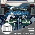thumbnail image 4 of Psesaysky Night Camping RV Propane Tank Cover with Waterproof Polyester, Dual Tank Cover for RV Trailer and Outdoor Camping Travel, 4 of 9