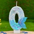 thumbnail image 2 of Birthday Number Candles For Cake Blue Number Candle Fun Glitter Cake Topper Birthday Decorations Cupcake Topper For PartySupplies, 2 of 4
