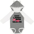 thumbnail image 3 of Inktastic Sorry Ladies My Mom is My Valentine Boys Long Sleeve Baby Bodysuit, 3 of 5