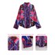 thumbnail image 5 of Camisa estampada para mujer Camisas casuales de manga larga con botones para vacaciones MABOTO Jerseys de mujer, 5 of 6
