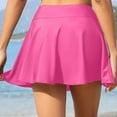 thumbnail image 4 of vigerkar Swim Skirt for Womens Tummy Control Swimsuit Skirt High Waisted 2025 Bathing Suit Bottom Hot Pink, L, 4 of 4