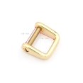 thumbnail image 4 of Craftmemore Anillos De Tornillo Rectangulares De 5/8 Pulgadas, Hebilla, Conector De Correa, Grillete Rectangular, Tornillo, Bolso, Bucle, 4 Piezas (Dorado), 4 of 5