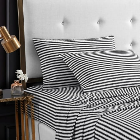 Get The Betsey Johnson Sketchy Stripe, White Twin Xl Bed Sheets