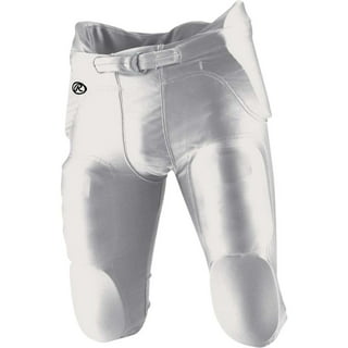 Augusta Youth Gridiron Integrated Football Pant, Silver Grey / L