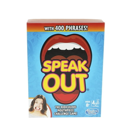 Speak Out Game Mouthpiece Challenge, for Kids Ages 8 and Up, for 4+ Players