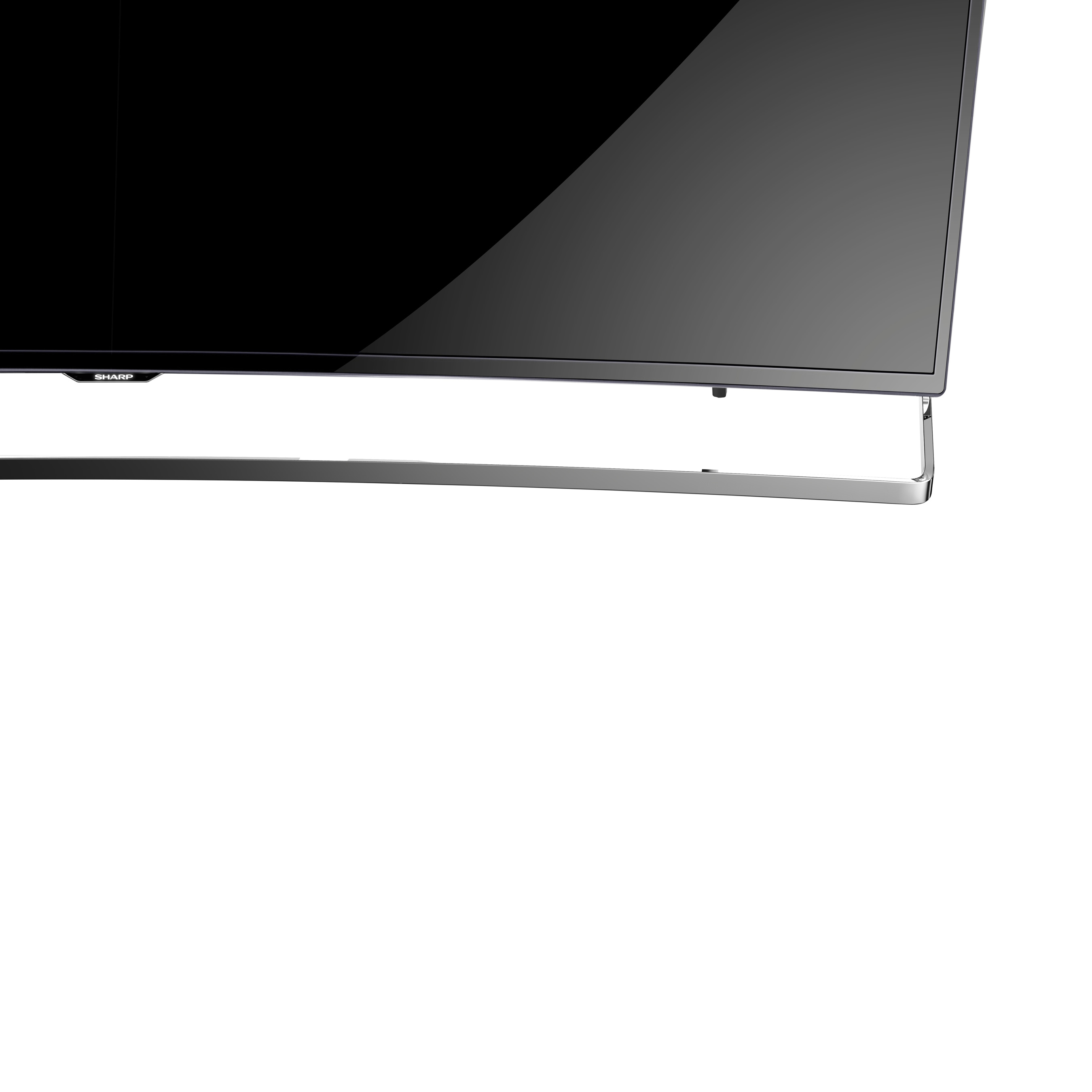 Sharp LC-65N9000U - 65" Diagonal Class (64.5" viewable) - Aquos - curved 3D LED-backlit LCD TV - Smart TV - 4K UHD (2160p) 3840 x 2160 - HDR - Quantum Dot - image 3 of 7