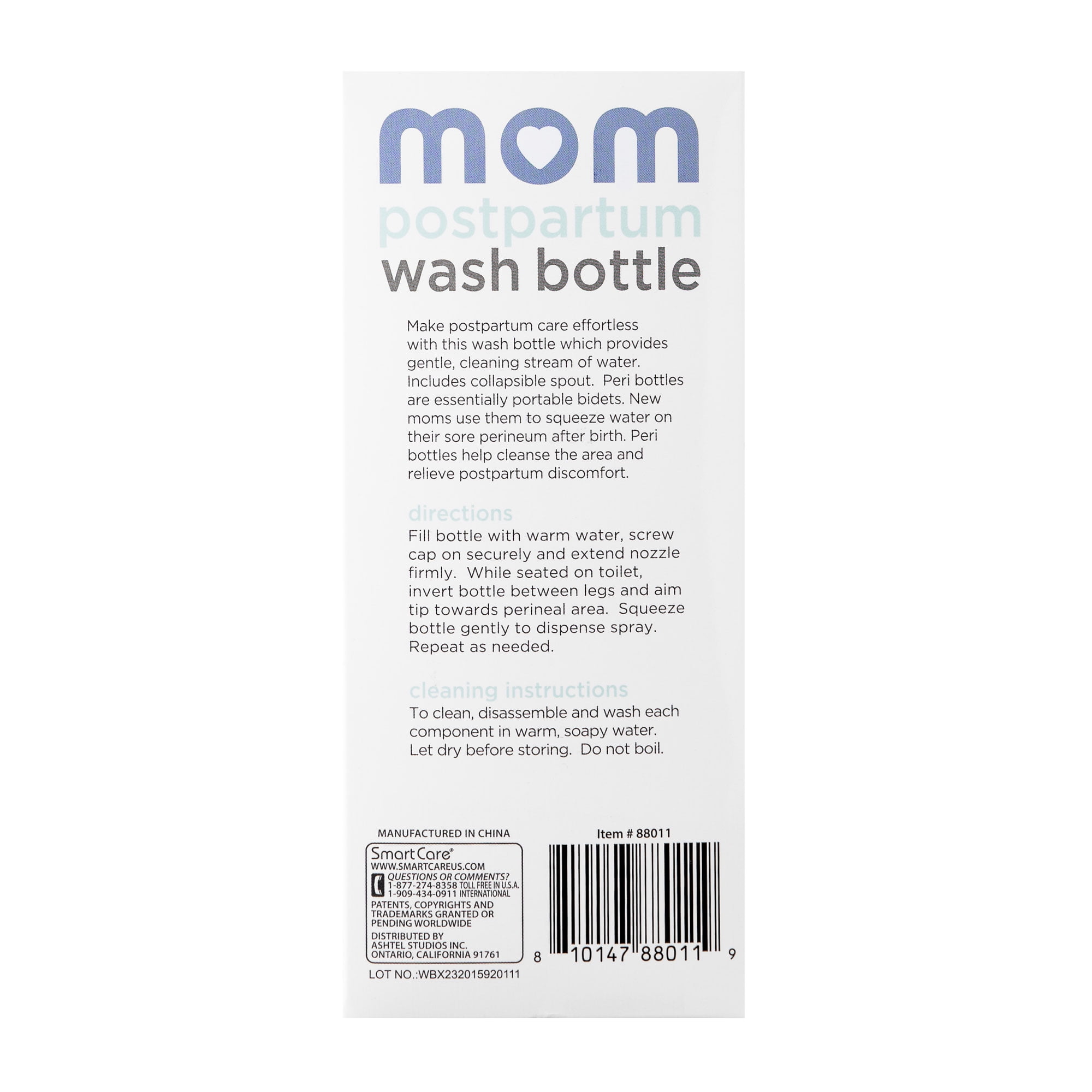 Smart Care Postpartum Peri Wash Bottle, 1 Bottle