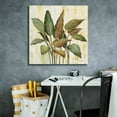 thumbnail image 5 of Epic Graffiti 'Fall Greenhouse Leaves' by Silvia Vassileva, Canvas Wall Art, 26"x26", 5 of 8