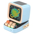 thumbnail image 4 of Divoom Ditoo Retro Pixel Art Game Altavoz Bluetooth con pantalla frontal controlada por aplicación LED 16X16 (azul)..., 4 of 5