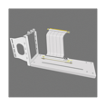 thumbnail image 2 of 1 x 3 slot bracket-Black, 2 of 6