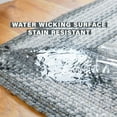 thumbnail image 3 of Homespice Graphite Washable 8x10' Rug for Living Room, Bedroom Rug and Dining Room, Indoor-Outdoor Patio Rug Pet Friendly. Decor Style- Farmhouse Rug, Rustic, Country, Gray Braided Rug, 3 of 9