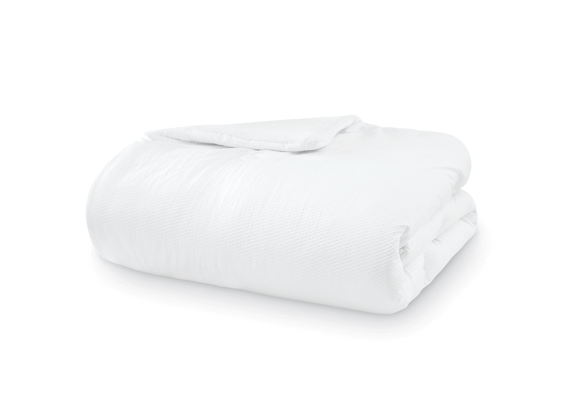 Mainstays White 10 Piece Bed in a Bag Comforter Set With Sheets, Full