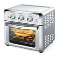 thumbnail image 2 of CRO Decor Air Fryer Toaster Oven with 4 Accessories Stainless Steel (1500W), 2 of 10