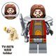 thumbnail image 3 of Reino de Fantasía 8 Figuras de Bloques de Construcción – Ejército Orco Medieval y Caballeros con Accesorios, Juguete Educativo de ABS para Niños, 3 of 9