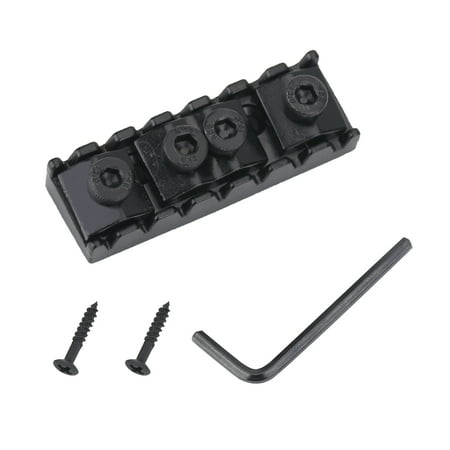 

7 String Guitar Locking Nut Locking Nut 48 X 15.5mm / 1.89 X 0.6inch For Guiter