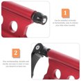 thumbnail image 2 of Phenofice Mountain Bike Fork Mount Aluminum Alloy Red Cycling Block Rack for Car Transport 1Pcs, 2 of 4