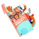 thumbnail image 1 of Libros suaves para bebés, libros de tela para el baño de bebés, libros tranquilos para niños pequeños de 0 a 3 años, colas de animales en 3D para el primer año, 1 of 5