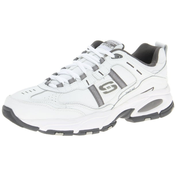 Zapatilla Skechers Vigor 2.0 Serpentine para hombre, color blanco/carbón