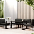 thumbnail image 1 of vidaXL Outdoor Dining Table Anthracite 120x60x66 cm Aluminium, 1 of 4