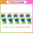 thumbnail image 2 of Battle for Dream Island Birthday Party Supplies Cups Tableware Disposable Paper Mouthwash Drinking Cups, 2 of 4