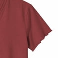 thumbnail image 4 of BSDJILFG Big and Tall Shirts ,Mens Casual Basic Tees Solid Color Loose Short Sleeve V-Neck T-shirt Cotton Tops,Sizes L-6XL, 4 of 5