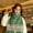 Green, variant on Beige Scarfs Scarf Ladies' Isle Wool Knitted Scarf Artistic High End Warm and Cold Neck Wrap