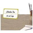 thumbnail image 4 of 6 Pack 4 x 6 Inch Sign Holder 3 Sided Clear Acrylic Menu Display Literature Frame Multi-Sided Table Top Advertisement Portable Flyer Panels Restaurant Specials Ad Display by, 4 of 6