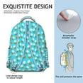 thumbnail image 5 of Bees & Pastel Backpack&nbsp;- Soft-Colored School Backpack for Teens, Water-Resistant Fabric, Laptop Sleeve, Stylish Bee Design Gift, 5 of 6
