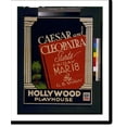 thumbnail image 2 of Historic Framed Print, Caesar and Cleopatra, by G.B. Shaw. Hollywood Playhouse - 2, 17-7/8" x 21-7/8", 2 of 9