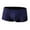 Dark Blue, variant on Odeerbi Mens Underwear Seamless Boxer Briefs 2025 Fashion Trend Color Stripes Comfortable Low Waist Black