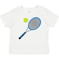 thumbnail image 3 of Inktastic Blue Tennis Racket and Ball Boys or Girls Baby T-Shirt, 3 of 5