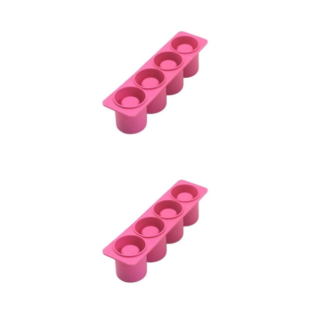 Matsuzay Herramientas para cubitos de hielo de 4 agujeros, bandeja para moldes, fácil autoensamblaje, multiherramienta, conveniente para beber, Type1 NO1