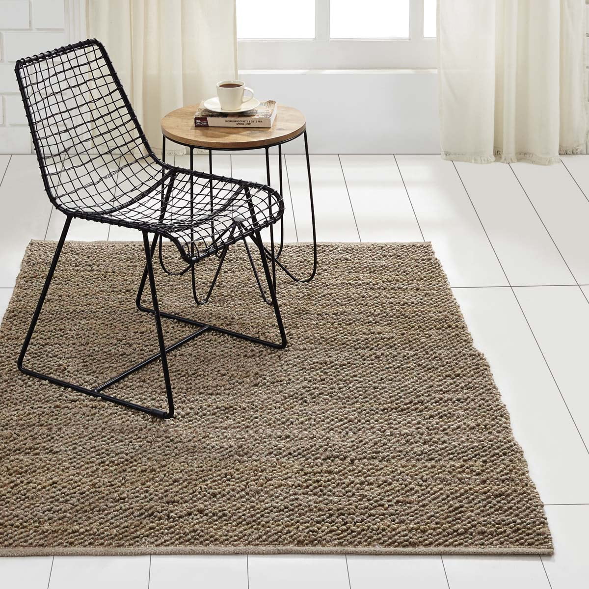 VHC Brands Minneka Silver Jute 48