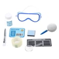thumbnail image 1 of Fingerprint Set Detective experiments toy with stamp pads Magnifier Brush, 1 of 8