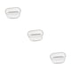 thumbnail image 1 of Inteprter 16 unids/set base de silla ovalada cubierta de goma de tendón de vaca protección transparente de moda 16*34mm Type1 NO1, 1 of 6