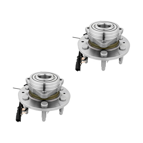 Pair of 2 Front Wheel Hub Bearing Assembly For 2019 GMC Sierra 1500 Limited 4WD