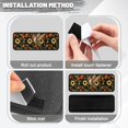 thumbnail image 4 of Yuyamidu Hummingbird RV Step Covers Decorative Cover Sunflower RV Steps Covers Rugs RV Stair Carpet 4 Pack RV Camper Step Covers Protects Your RV from Dirt, 4 of 7