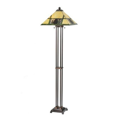 Meyda Tiffany 106488 Two Light Up Lighting Floor Lamp From The Meyda Tiffany 106488 Two Light Up Lighting Floor Lamp From The Pinecone Collection