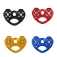 thumbnail image 7 of Aluminum Alloys Pulley Zipline Swivels Pulley Mountaineer Rock Climbing Pulley Outdoor Crossing Twin Wheel Pulley, 7 of 7