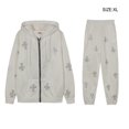 thumbnail image 3 of Qarigey Abrigo con capucha de primavera, pantalones, Top suelto de moda con bolsillos, ropa deportiva de manga larga, accesorio de ropa, fiesta deportiva Prendas para la parte del cuerpo SG Qarigey AP014399-04, 3 of 5