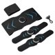 thumbnail image 2 of Cinturón estimulador ABS portátil para entrenamiento abdominal con USB para gimnasio. 8 piezas, 2 of 9
