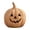 7.48"x7.08", Orange, variant on Harliver Handmade Terracotta Pumpkin Jack O' Lantern, Halloween Fall Terracotta Pumpkin Lantern Ornament, Autumn Farmhouse Table Festival Decoration for Home Porch Mantel Room Decor