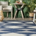 thumbnail image 6 of nuLOOM Mickey Geometric Indoor/Outdoor Area Rug, 4' x 6', Mickey Navy, 6 of 7