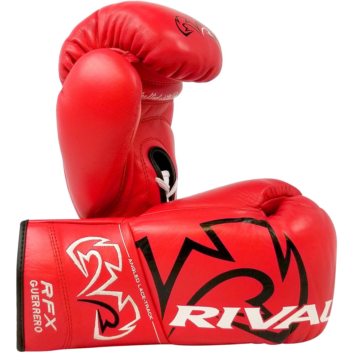 Rival Boxing Gloves RS100 Blue Silver Professional Sparring Training Workout 