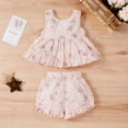 thumbnail image 2 of Mercatoo Girl Outfit Baby Girl Clothes Outfits Cotton Pattern Printed Casual 2PC Set Big Blankets for Baby Girl, 2 of 4